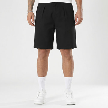 LBO - Pantaloncino Elegante Pieghe 2597 Nero